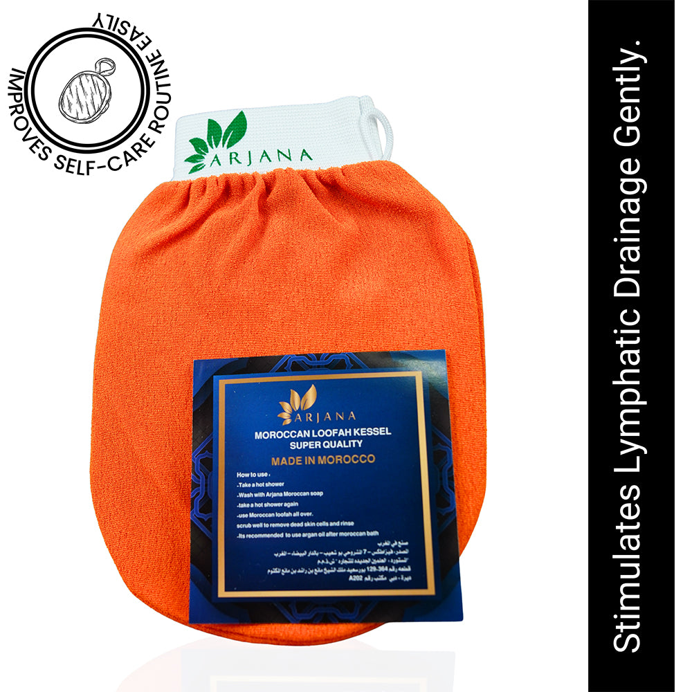 Original Moroccan Loofah for Face & Body