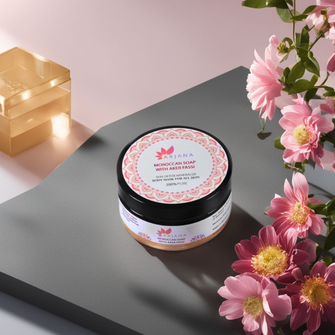 Arjana Moroccan Soap With Aker Fassi