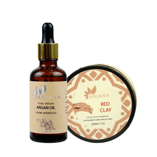 Moroccan Argan Oil + Moroccan Red Clay