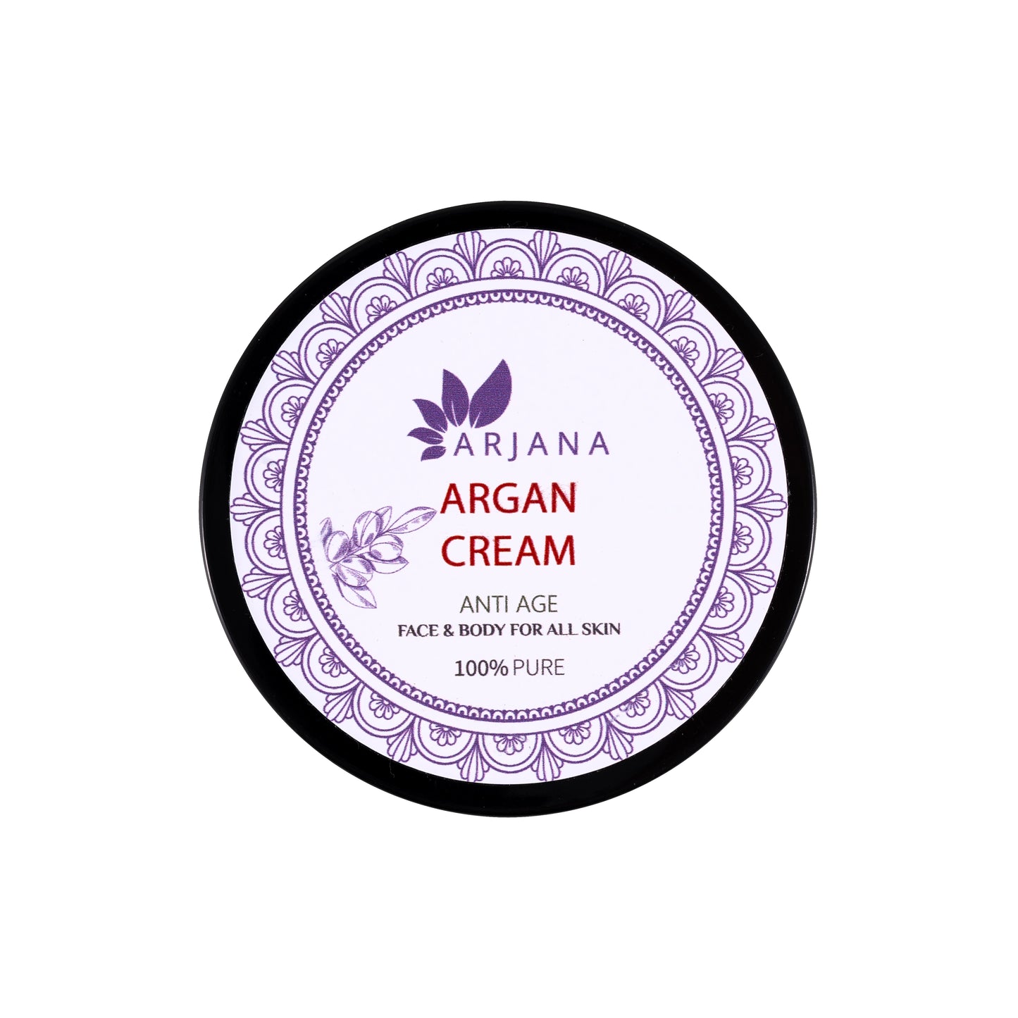 100% Pure Argan Cream with Anti Ageing Formula