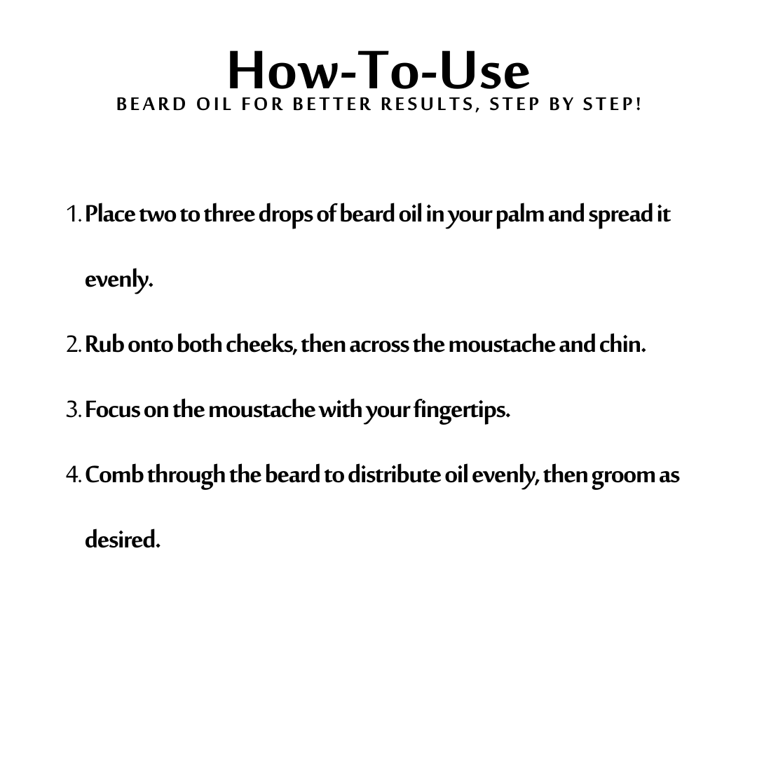 Beard Growth Oil