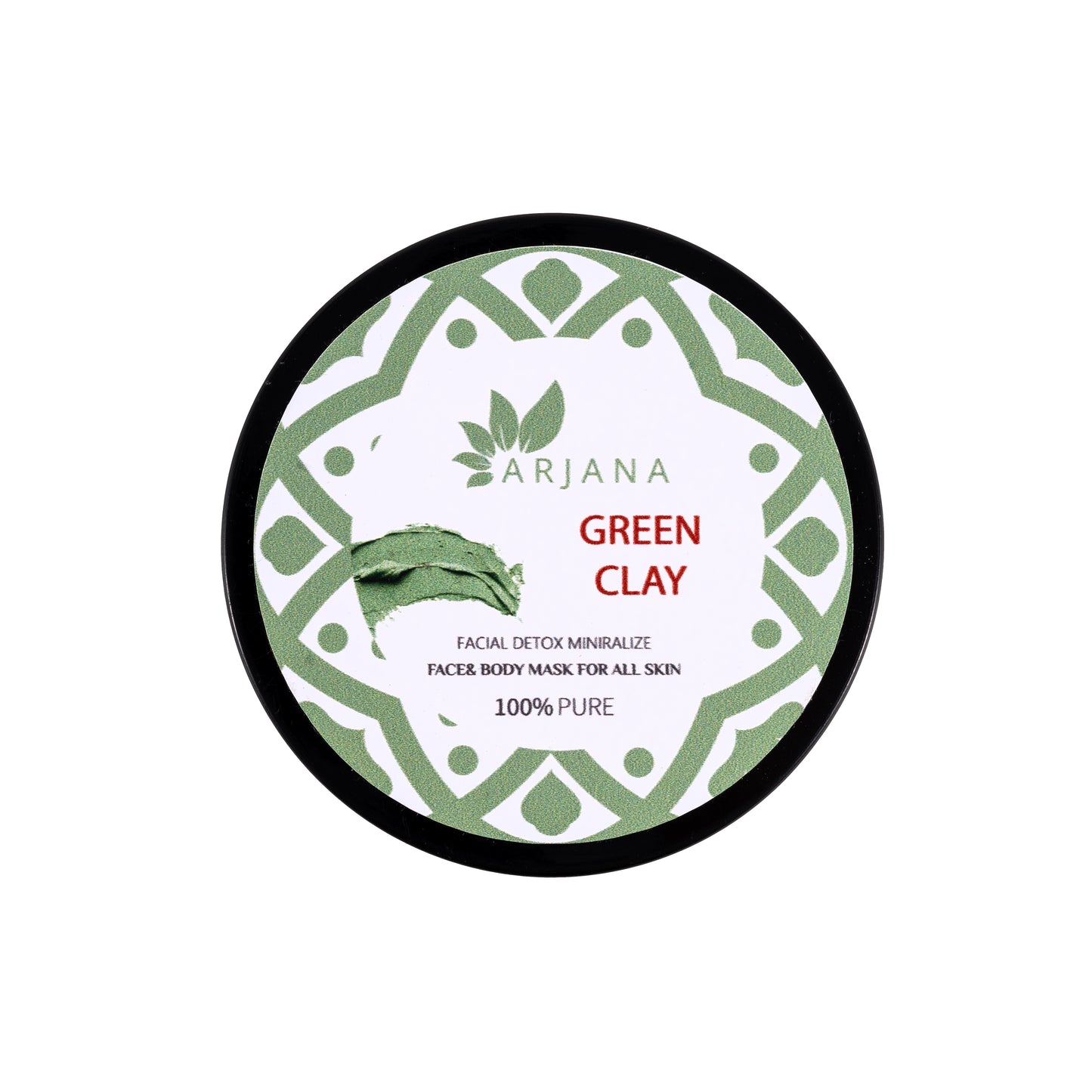 100% Natural Moroccan Green Clay