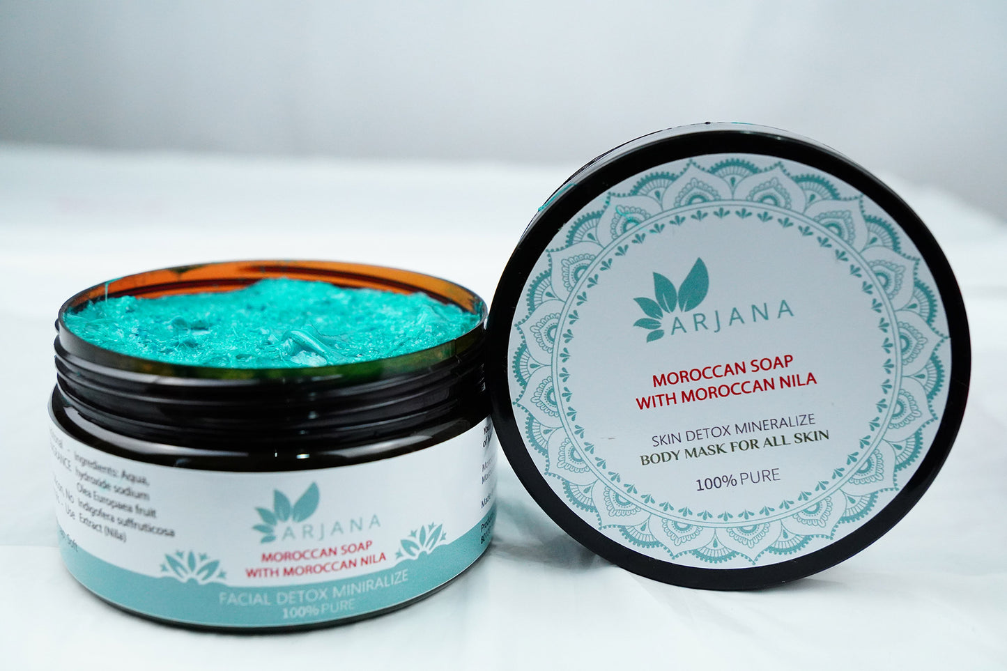 100% Natural Moroccan Soap with Moroccan Nila