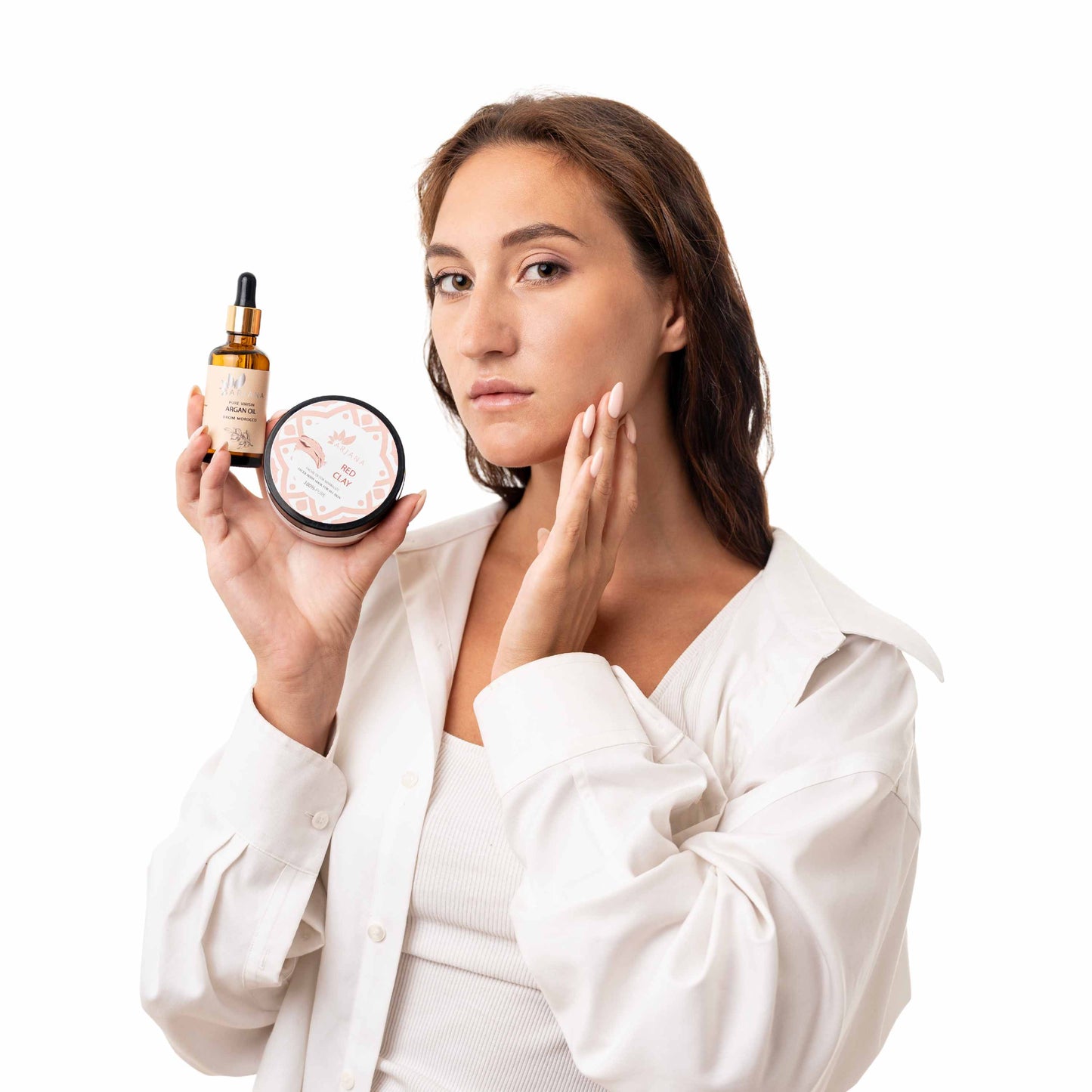 Moroccan Argan Oil + Moroccan Red Clay