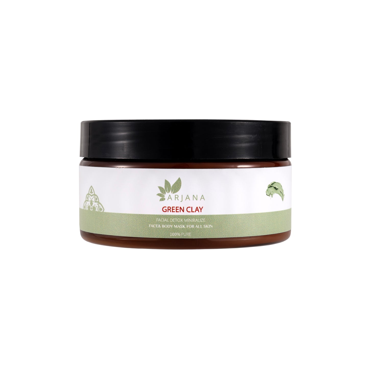 100% Natural Moroccan Green Clay