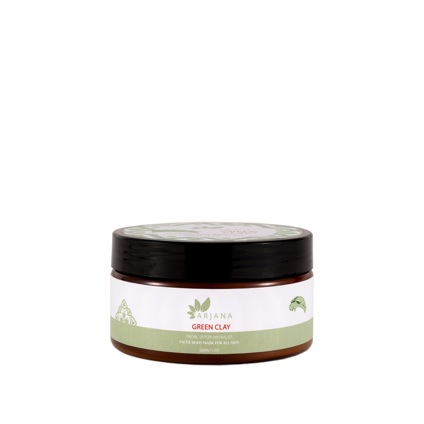 100% Natural Moroccan Green Clay